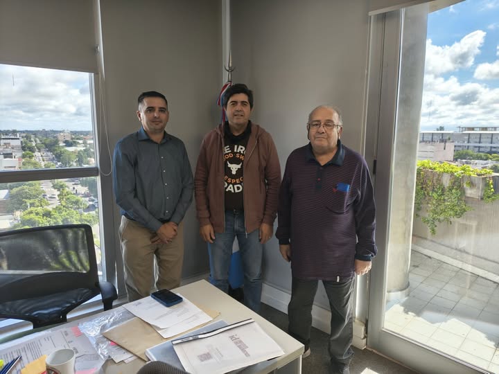Reunión con el Intendente de Los Juries